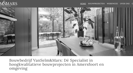 Bouwbedrijf vanselmenmars de specialist in bouwprojecten in amersfoort en omgeving