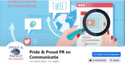 Pride & Proud PR en Communicatie op Facebook