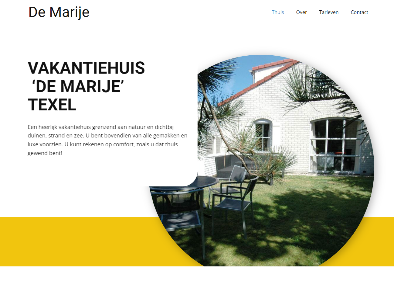 Vakantiehuis de Marije Texel